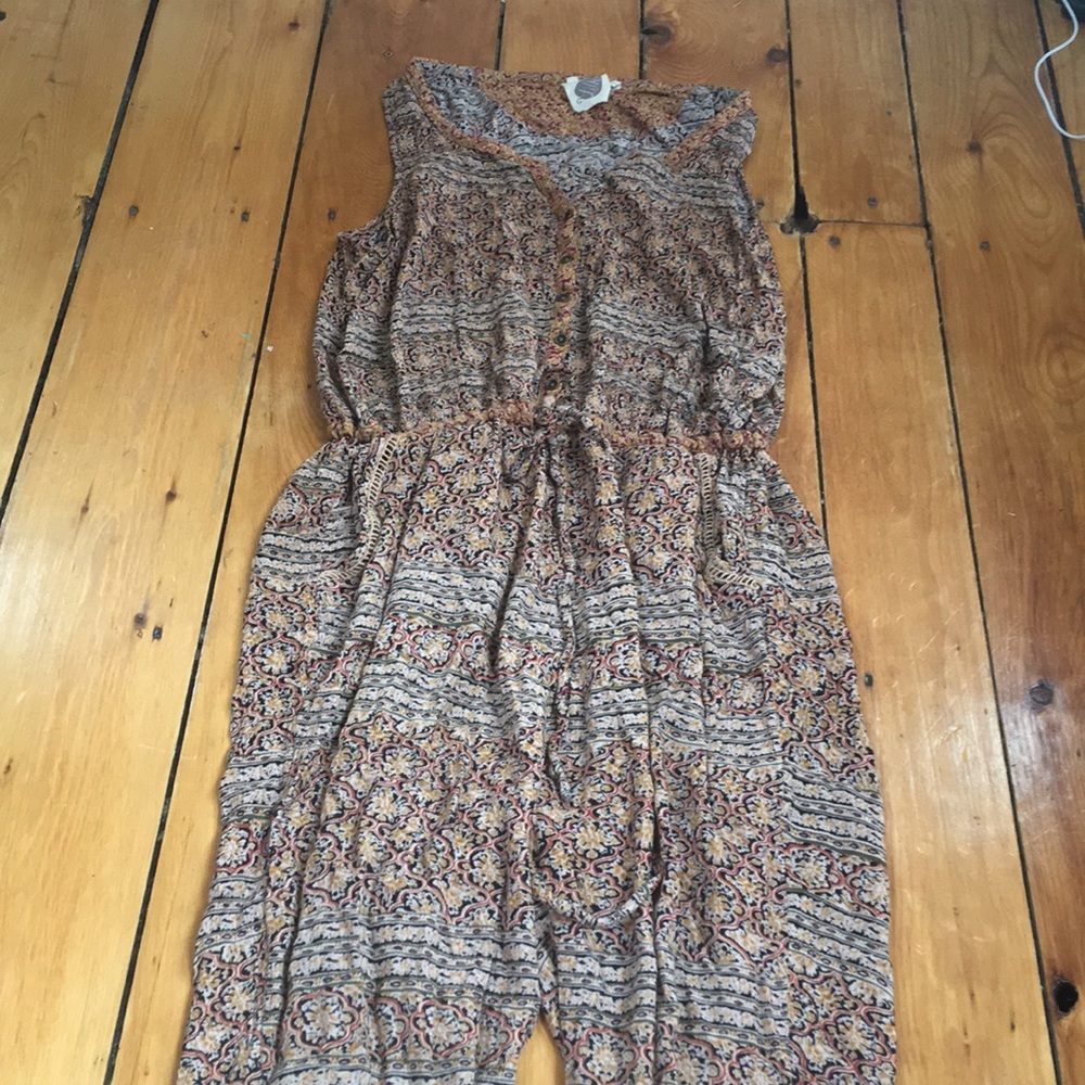 Summer romper from Anthropologie